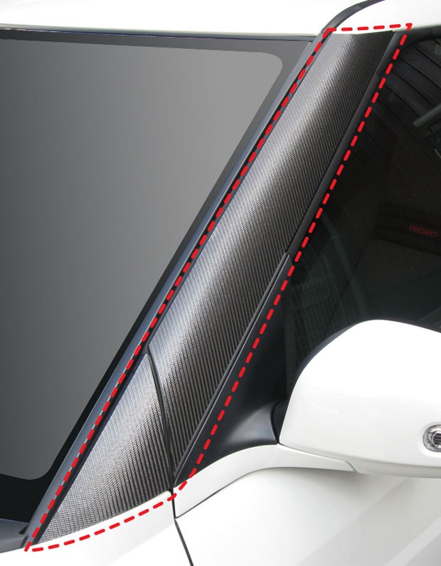 ハセ・プロ公式 オンラインショップ 本店 | マジカルカーボン Aピラー