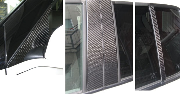 マジカルカーボン　ピラーセット　スズキ　スイフト　ZC/ZD系　2007.5～（CPSZ-10）