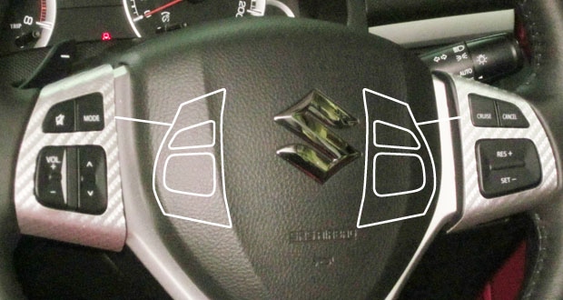 OHC ステアリングスイッチ ブラック OHC ステアリングスイッチ ブラック OHC Motors LED