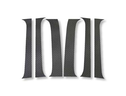 マジカルカーボン　ピラーセット　スズキ　ワゴンR　MH20系　2007.5～（CPSZ-1）