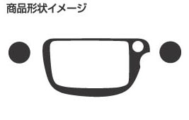マジカルアートレザー　センターパネルセット　ホンダ　フィットGE6～9　2007.10～/フィットハイブリッドGP1　2011.6～（LC-PSH2）