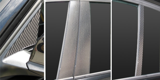 マジカルカーボン　ピラーフルセット　BMW　3シリーズ　F30セダン　2012.1～（CPB-F28）