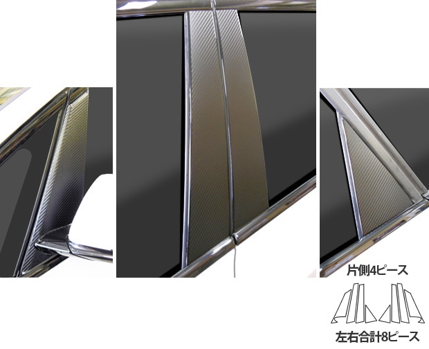 マジカルアートシート　ピラーフルセット　BMW　2シリーズ アクティブツアラー　F45　2014.10～（MS-PB31F）