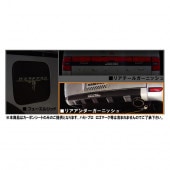 ま*ー様 デリカD5 前期用　カーボンセンターグリル　X-Fang デリカD:5前期型 X-Fangカーボンセンターグリル4WD - ロードハウス