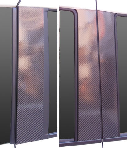 タント L375S/385S型 10pフルセット 4Dブラックカーボンピラー タント L375S/385S型 10pフルセット 4Dブラックカーボンピラー