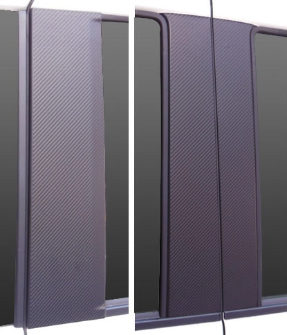 マジカルアートシート　ピラースタンダードセット　ノーマルタイプ　ダイハツ　タントカスタム　LA600S　2013.10～2015.4（MS-PD9）