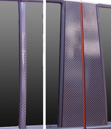 マジカルカーボン　ピラースタンダードセット　ノーマルタイプ　スズキ　ハスラー　MR31S　2014.1～（CPSZ-14）