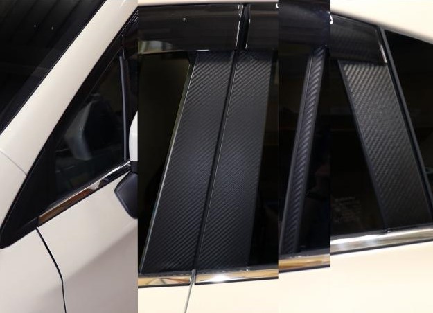 3Mダイノック★彡GT系 インプレッサスポーツ カーボンピラー14P★バイザーあり用 GT2/GT3/GT6/GT7 3Mダイノック☆彡GT系 インプレッサスポーツ カーボンピラー14P