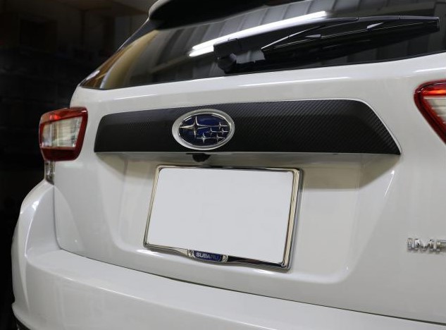 《マジカルアートシート》リアガーニッシュ　インプレッサスポーツ/XV GT系