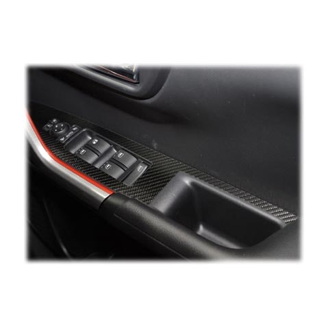 《マジカルカーボン》ドアスイッチパネル　ダイハツ　ロッキー　A200系　2019.11～