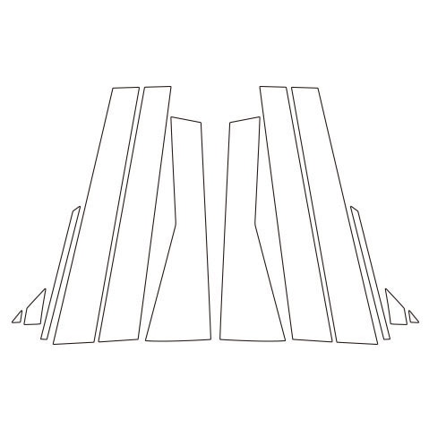 《マジカルカーボン》ピラー　スバル　フォレスター　ＳＫ系　2018.7～