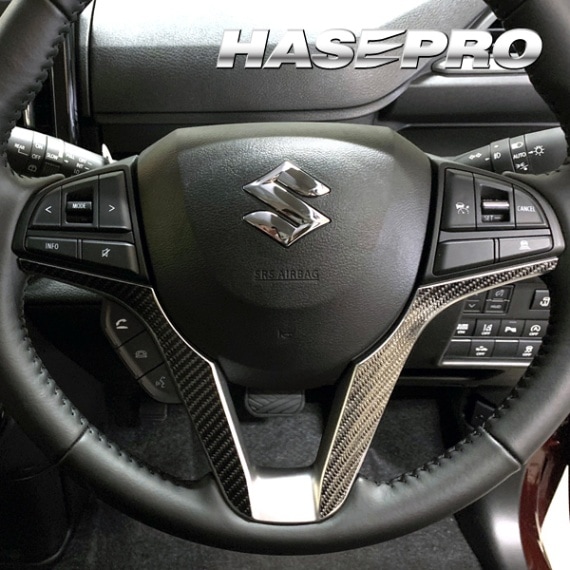 マジカルカーボン　ステアリングパネル　スズキ　ソリオバンディット　MA37S　2020.12～（CSTPSZ-6）
