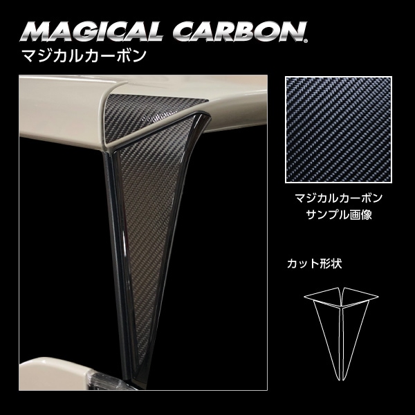 マジカルカーボン　リアウイングサイド　日産　セレナ　C27　e-POWER ハイウェイスター　2019.10～　CRWSN-8