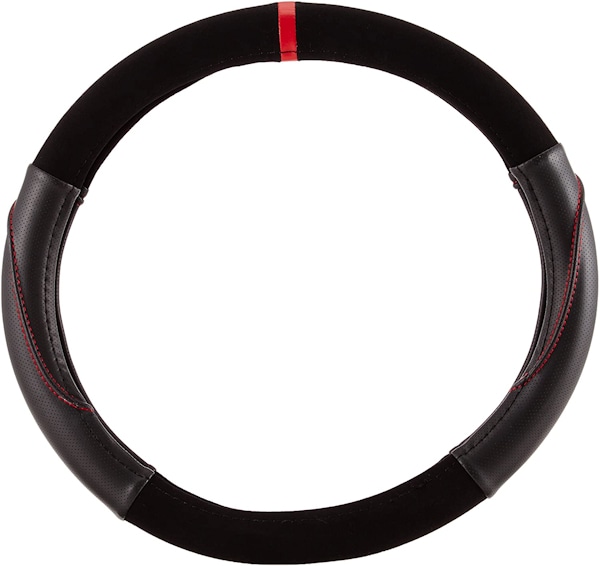 【在庫限り終売】マジカルハンドルジャケット バックスキンルック センターマークレッド ブラック/ブラック Mサイズ HJBR-1M