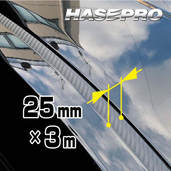 【通販限定】マジカルアートシート ルーフモール 25mm×3m ブラック MSRM3-25