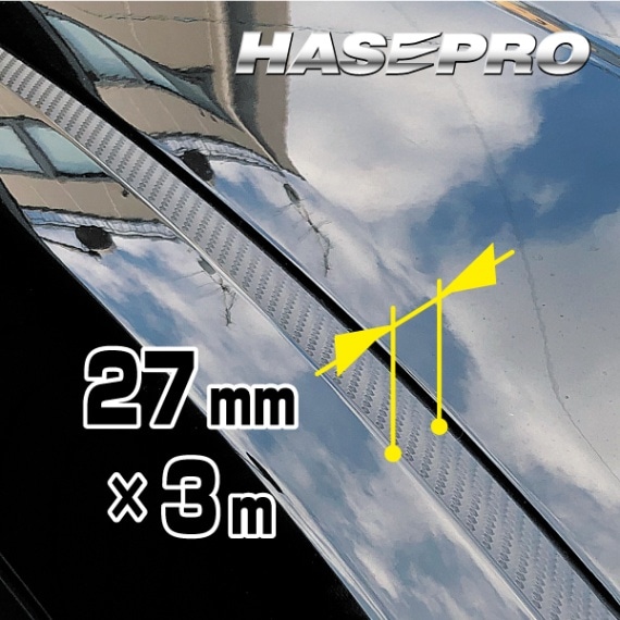 【通販限定】マジカルアートシート ルーフモール 27mm×3m ブラック MSRM3-27