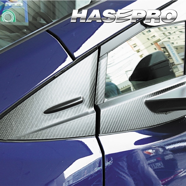 アートシートNEOハーフグロス ピラーフルセット バイザーカット トヨタ プリウス MXWH60 Z 2023.1～ ハセプロ 60プリウス 新型プリウス プリウス60系 MSNHG-PT103VF