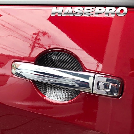 【セレナ】【セレナ  e-POWER】【セレナ C28 ハイウェイスター】ドアノブガード【マジカルカーボン】日産 外装 傷防止 汚れ 保護 ドレスアップ パーツ カスタム CDGN-26