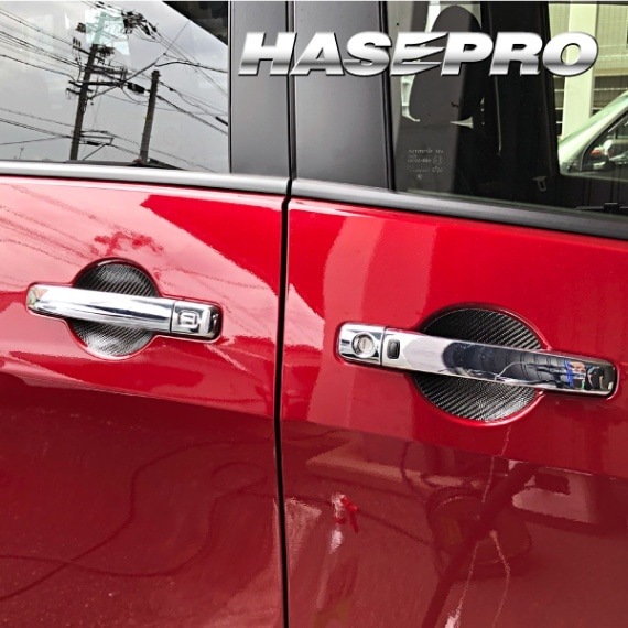 【セレナ】【セレナ  e-POWER】【セレナ C28 ハイウェイスター】ドアノブガード【マジカルカーボン】日産 外装 傷防止 汚れ 保護 ドレスアップ パーツ カスタム CDGN-26