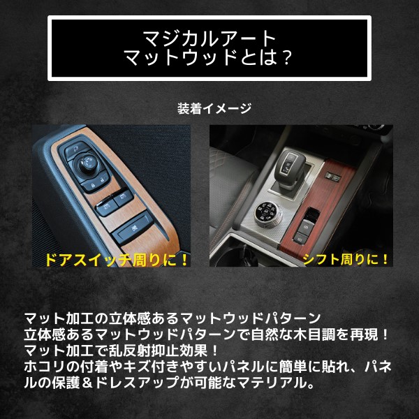 【通販限定】マジカルアートマットウッド ナビゲーションパネル トヨタ ヤリス/ヤリスクロス 10系 WNVT-1