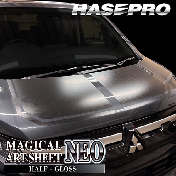 新型デリカD:5【ボンネットシート】カーボンシート 三菱 外装 傷防止 汚れ 保護 ドレスアップ カスタム CV1W D5 ハセプロ