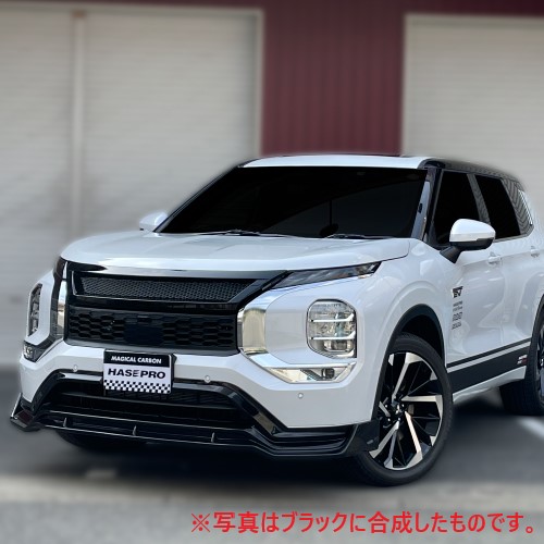 三菱 新型アウトランダーPHEV GN0W MC前 フロントアンダースポイラー【送料無料】MM-FUS05