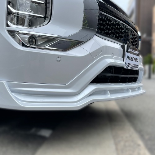 三菱 新型アウトランダーPHEV GN0W MC前 フロントアンダースポイラー【送料無料】MM-FUS05