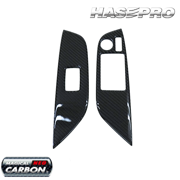 GRヤリス 10系【ドアスイッチパネル】インテリアパネル インパネ カーボンシート 内装 傷防止 汚れ 保護 ドレスアップ カスタム トヨタ ハセプロ