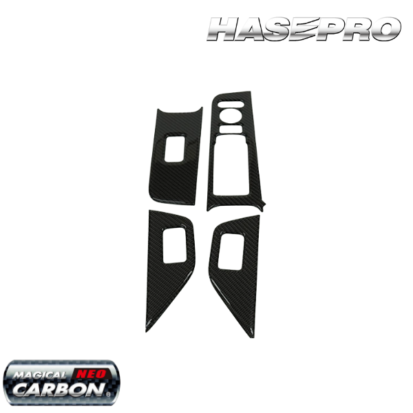 ステップワゴンスパーダ【ドアスイッチパネル】インテリアパネル インパネ カーボンシート 内装 傷防止 汚れ 保護 ドレスアップ カスタム ホンダ e:HEV スパーダ RP8 ハセプロ