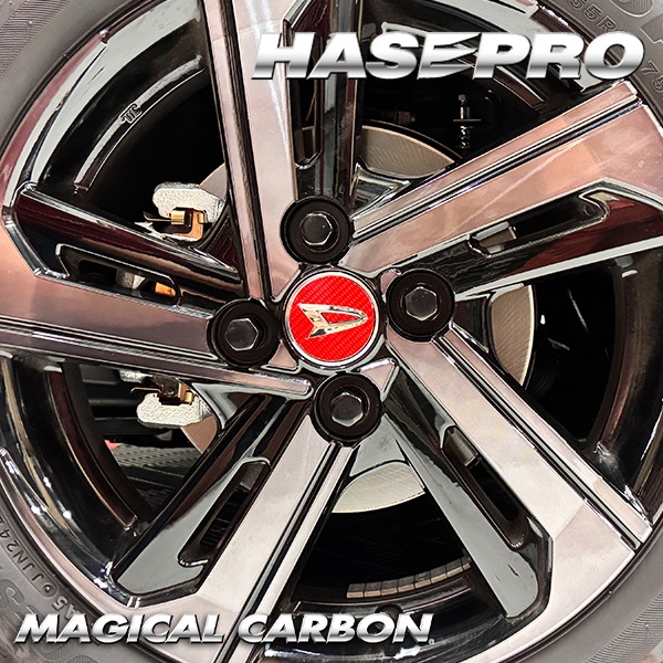 マジカルカーボン ホイールキャップエンブレム ダイハツ ムーブ MOVE 新型ムーヴ CEWCD-1