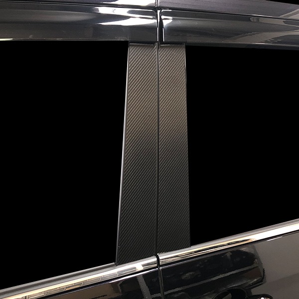 アートシートNEOハーフグロス ピラー フルセット バイザーカットタイプ トヨタ ヴォクシー MZRA90W 2022.1～ ブラック MSNHG-PT99VF