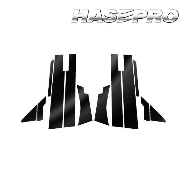 【通販限定】マジカルアート PPFピアノブラック ピラー バイザーカットタイプ 三菱 ekクロス/EV（PFPB-PM39V）