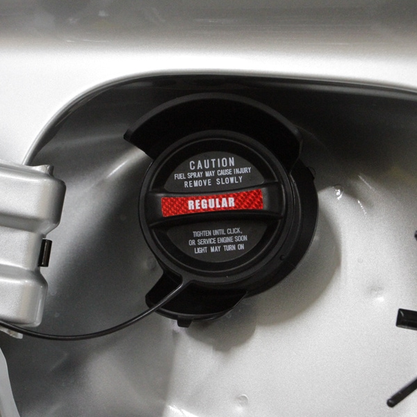 【通販限定】【エクリプスクロスPHEV】【新型ノート】フューエルキャップ【マジカルカーボン】三菱 日産 ステッカー カーボンシート 給油口 フューエルチェックアゲイン ハセプロ CFCAR-4