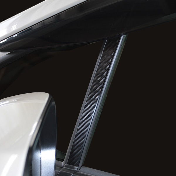 マジカルアートシート　ピラー　フルセット　バイザーカットタイプ　トヨタ　アクア　MXPK11　2021.7～　MS-PT96VF