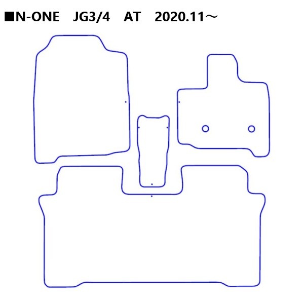 【通販限定】ハセ・プロレーシング チョイス プレステージマット ホンダ N-ONE JG3/4 AT車用 HPR-CPH5