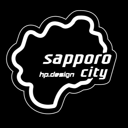 【通販限定】都市サーキットステッカー　札幌市　TCS-1S