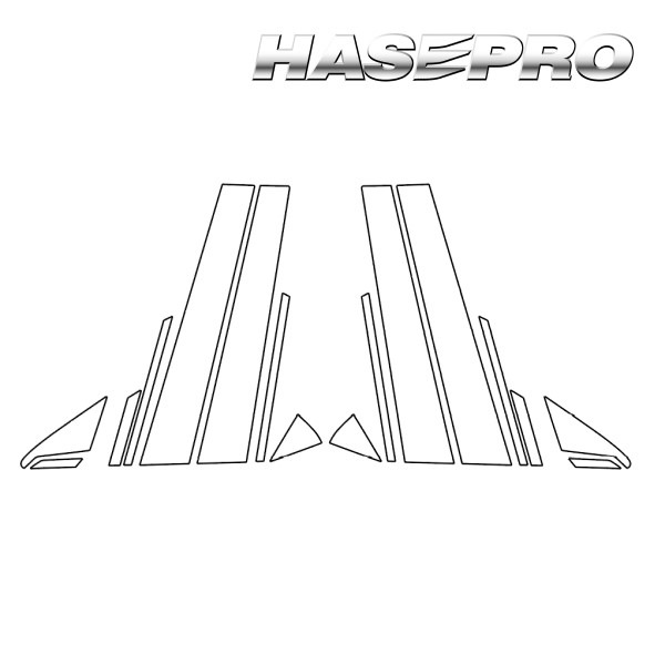 【通販限定】マジカルカーボン ハーフグロス ピラー フルセット スバル WRX S4 VBH 2021.11~ CHGPS-F30