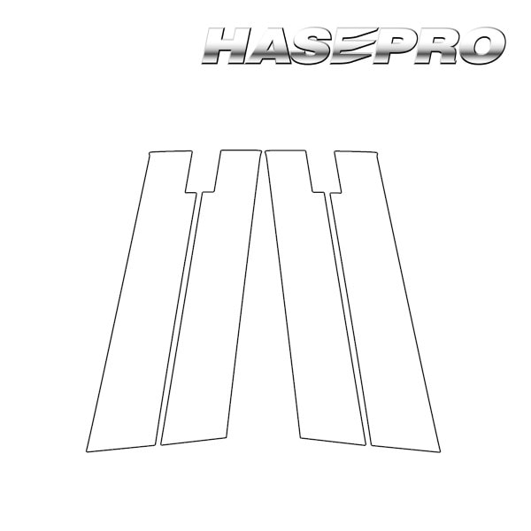 マジカルアートシートNEO ピラー スタンダードセット バイザーカット マツダ MAZDA2 デミオ DJ系 MSN-PMA30V