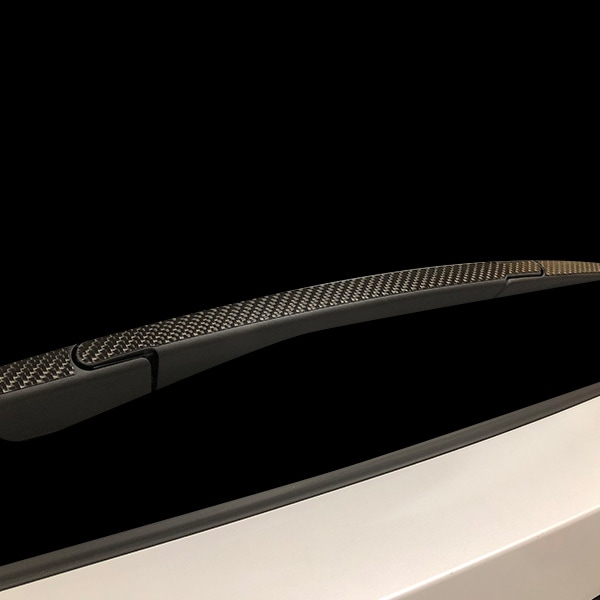 【アウトランダーPHEV】リアワイパー【マジカルカーボン】三菱 ブラック 外装 傷防止 汚れ 保護 ドレスアップ パーツ カスタム ワイパー ハセプロ CRWAM-12