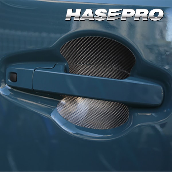 【ハスラー】ドアノブガード【マジカルカーボン】スズキ 傷防止 自動車 引っかき傷 防止 保護 ハセプロ CDGSZ-21