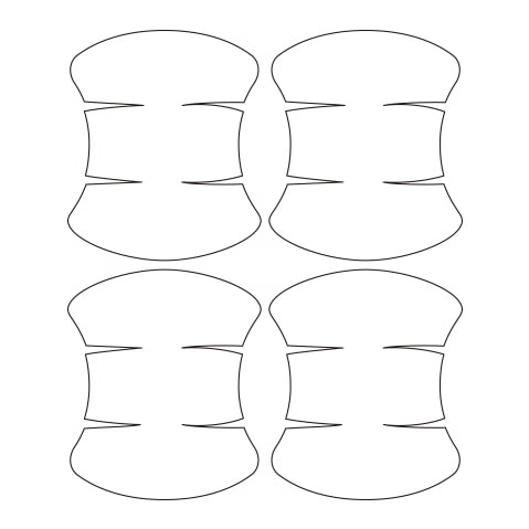 【ハスラー】ドアノブガード【マジカルカーボン】スズキ 傷防止 自動車 引っかき傷 防止 保護 ハセプロ CDGSZ-21