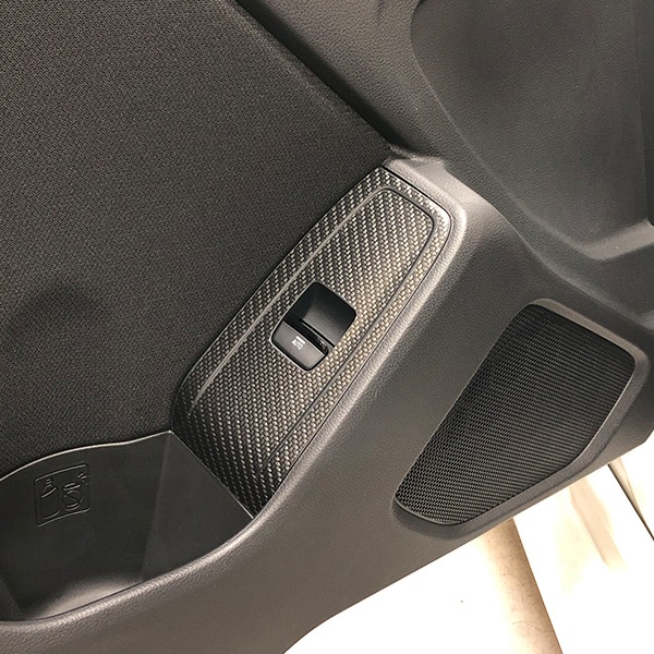 アートシートNEOハーフグロス ドアスイッチパネル スバル BRZ ZD8 R 2021.8～ ブラック MSNHG-DPS16