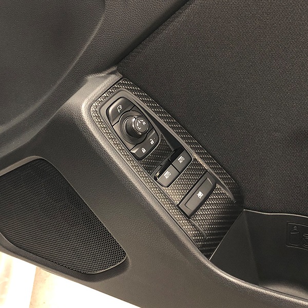 アートシートNEOハーフグロス ドアスイッチパネル スバル BRZ ZD8 R 2021.8～ ブラック MSNHG-DPS16