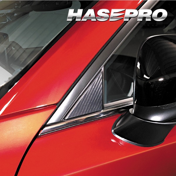 【通販限定】マジカルカーボン ハーフグロス ピラー バイザーカット CX-5 KF系 CHGPMA-V33