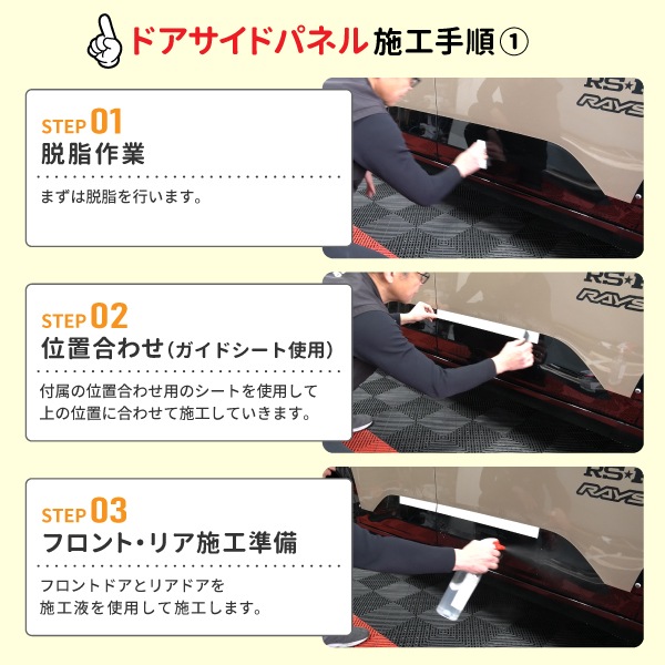 新型デリカミニ【ドアサイドパネルガーニッシュ】全8色 サイドデカール ペインターシート 純正近似色 三菱 外装 汚れ 保護 アクセサリー パーツ ガード カスタムパーツ 簡単取り付け DIY BA1A 2A 5A 6A ハセプロ