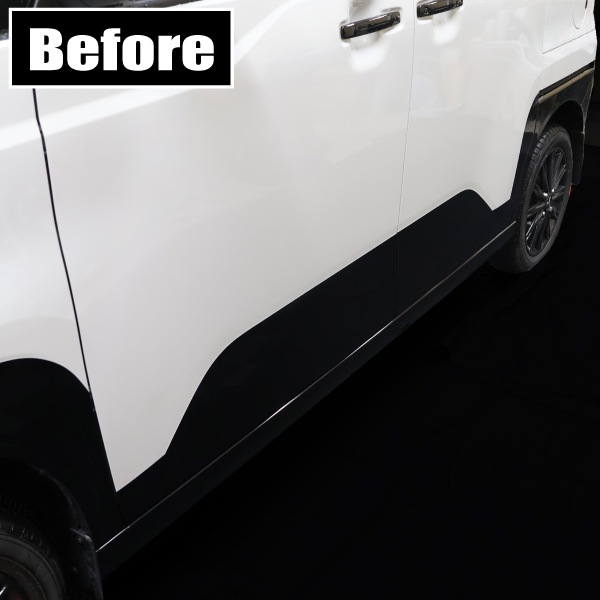 新型デリカミニ【ドアサイドパネルガーニッシュ】全8色 サイドデカール ペインターシート 純正近似色 三菱 外装 汚れ 保護 アクセサリー パーツ ガード カスタムパーツ 簡単取り付け DIY BA1A 2A 5A 6A ハセプロ