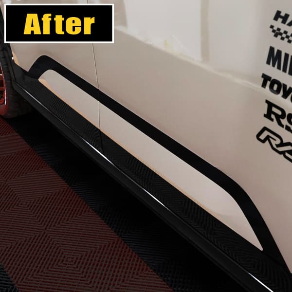 新型デリカミニ【ドアサイドパネルガーニッシュ】全8色 サイドデカール ペインターシート 純正近似色 三菱 外装 汚れ 保護 アクセサリー パーツ ガード カスタムパーツ 簡単取り付け DIY BA1A 2A 5A 6A ハセプロ