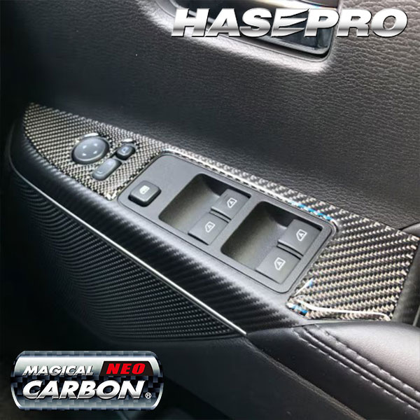 新型デリカD5 デリカD:5【ドアスイッチパネル】給油口 カーボンシート 三菱 外装 傷防止 汚れ 保護 カスタム CV1W ハセプロ