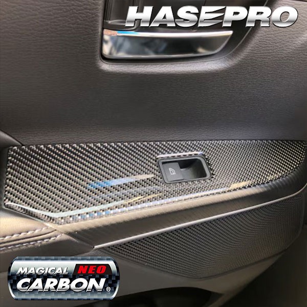 新型デリカD5 デリカD:5【ドアスイッチパネル】給油口 カーボンシート 三菱 外装 傷防止 汚れ 保護 カスタム CV1W ハセプロ