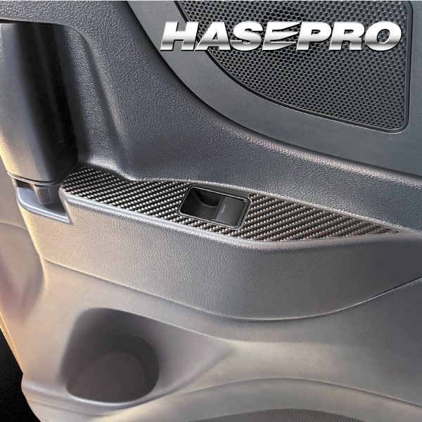 新型アルファード 40系【ドアスイッチパネル】インテリアパネル マジカルカーボン 内装 傷防止 汚れ 保護 トヨタ ハセプロ CDPT-49